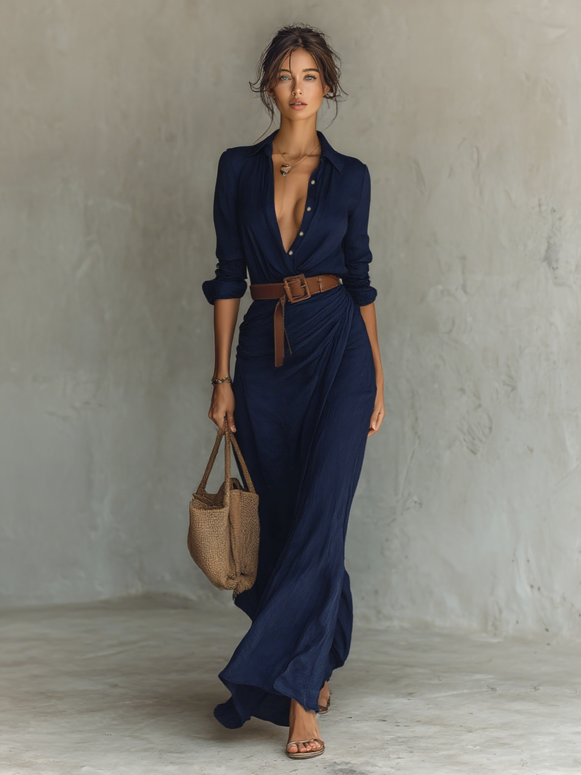 Victoria | Vestido largo casual