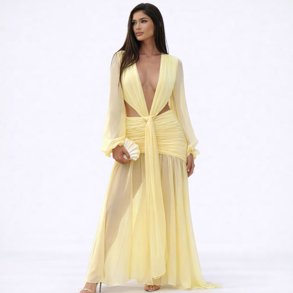Vestido Andrina- Lemon