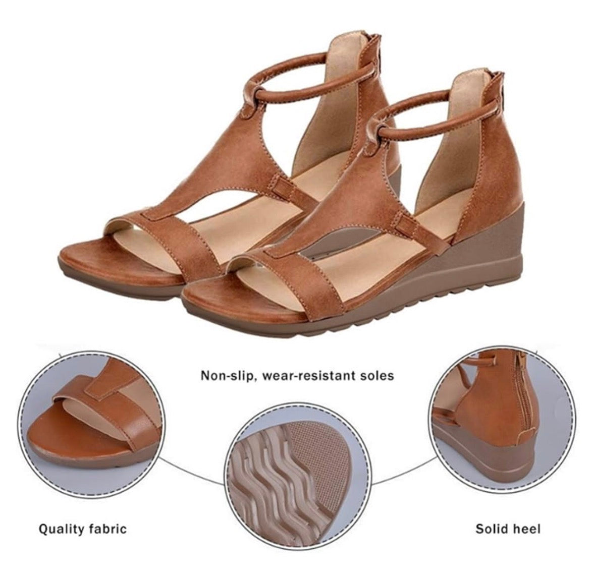 Amara - Elegantes Sandalias Ortopédicas
