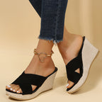 Carla - Relaxed Fit Wedge Sandals