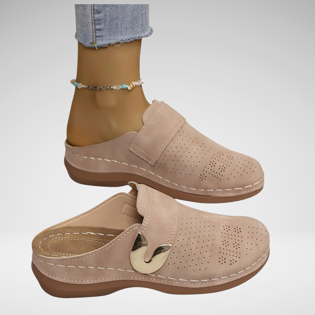 Marel - Sandalias de cuña de apoyo elegantes