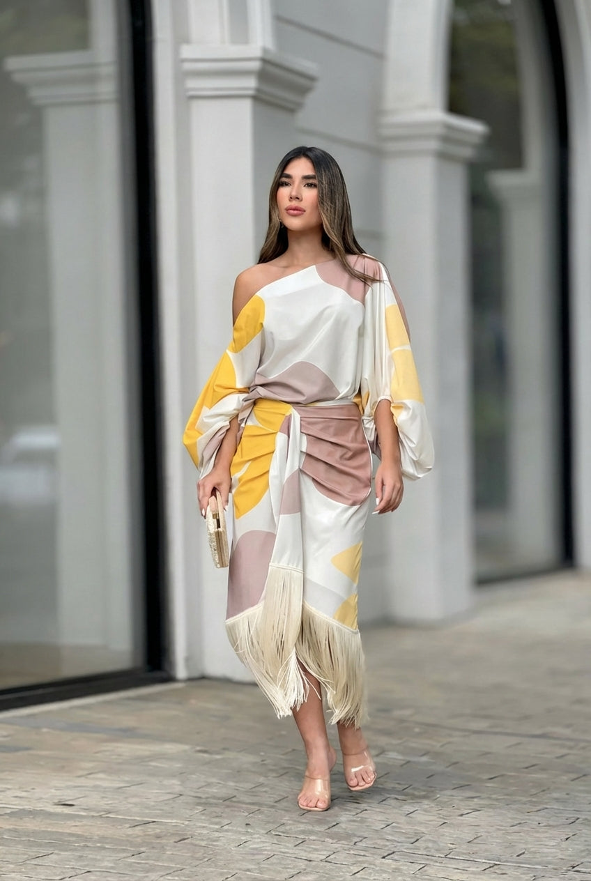 Daniela | Conjunto flecos 2 piezas