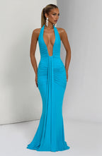 Vestido Rosetta  - Aqua
