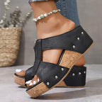 Gigi - Elegantes sandalias de cuña